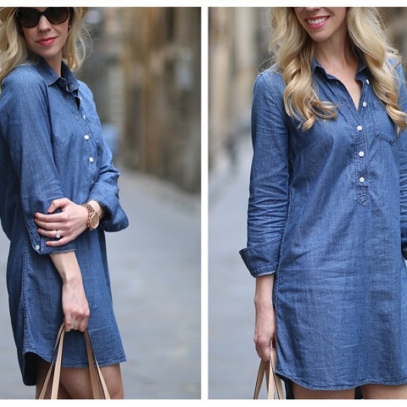 J. Crew Dresses & Skirts - J. Crew Denim shirt Dress